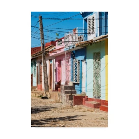 Philippe Hugonnard 'Trinidad Colorful Street Scene IV' Canvas Art,12x19